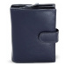 Tmavě modrá dámská kožená peněženka Kendall Arwel