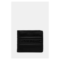 Kožená peněženka Pepe Jeans WOLF WALLET černá barva, PM070386