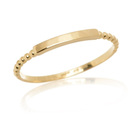 Dámský prsten ze žlutého zlata PR0664F + DÁREK ZDARMA Ego Fashion
