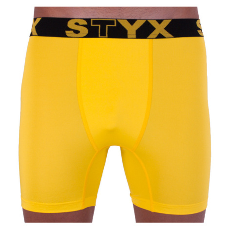 Pánské funkční boxerky Styx žluté (W963)