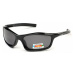 Finmark FNKX1903 Sportovní sluneční brýle, černá, velikost