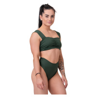 Miami retro bikini - vrchní díl 553 S,dark green