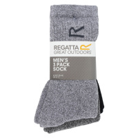Pánské ponožky Regatta BOX šedá