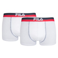 Fila MAN BOXERS 2 PACK Pánské boxerky, bílá, velikost