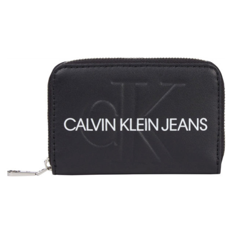 Calvin Klein ACCORDION ZIP AROUND Dámská peněženka, černá, velikost