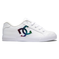 Dc shoes dámské tenisky Chelsea White/Rainbow Sparkle | Bílá