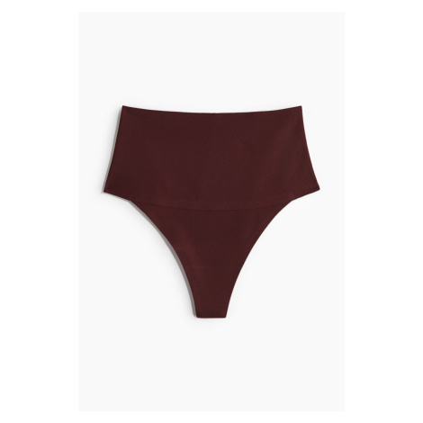 H & M - Kalhotky thong Medium Shape - červená H&M