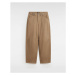 VANS Curbside Pants Women Brown, Size