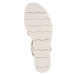 GABOR Páskové sandály 'Nava' velbloudí / bílá