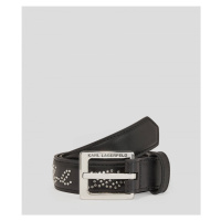 Opasek karl lagerfeld k/signature rocky belt černá