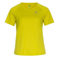 Odlo W RUN EASY 365 T-SHIRT CREW NECK SS Dámské běžecké tričko, žlutá, velikost