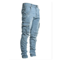 Pánské džíny s kapsami na kolenou