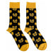 Wu-Tang ponožky, Logo Repeat Yellow Black, unisex