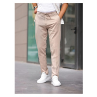 15728 Dewberry Slim Fit Jogger Mens Trousers-CREAM