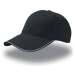 Atlantis Reflect Cap Unisex baseballová kšiltovka AT320 Black