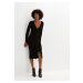 Bonprix BODYFLIRT pletené šaty Barva: Černá, Mezinárodní