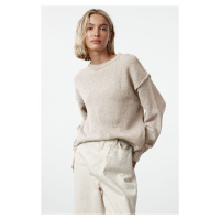 Trendyol Stone More Sustainable Wide Pattern Basic Knit Sweater