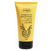 Ziaja Energizující sprchový gel & šampon Pineapple Skin Care (Shower Gel & Shampoo) 160 ml