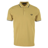 Fred Perry Twin Tipped Shirt Hnědá