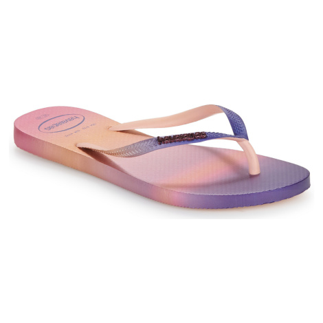 Havaianas SLIM GRADIENT SUNSET Růžová