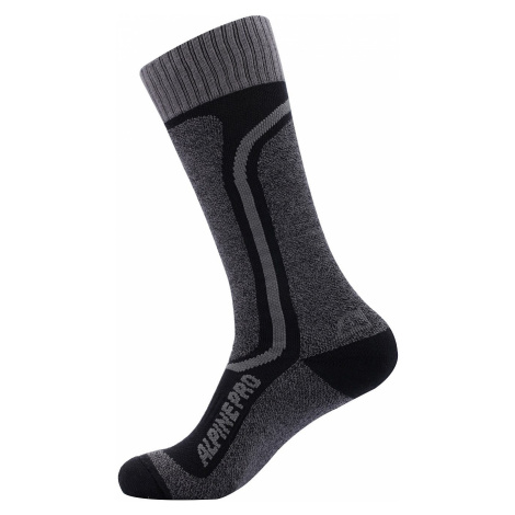 Unisex ponožky Alpine Pro DIMITRI - černá