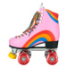 Riedell - Moxi Rainbow Rider - Pink Heart - trekové brusle