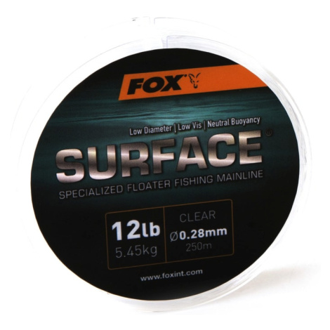 Fox Plovoucí vlasec Surface Floater Mainline 250m - 0.30mm / 15lb / 6.80kg