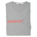 Pánské šedé tričko s nápisem Calvin Klein Jeans