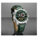 Pánské hodinky NAVIFORCE NF9208 SGNGN - CHRONOGRAF + BOX