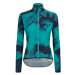 SANTINI Cyklistická větruodolná bunda - NEBULA STORM LADY - světle modrá