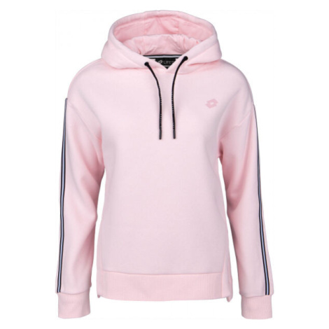 Lotto DINAMICO V HOODIE Dámská mikina, růžová, velikost