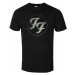 Tričko metal pánské Foo Fighters - Distressed Logo - ROCK OFF - FOOTS25MB