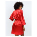 DKaren Housecoat Femi Red