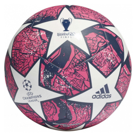 adidas FINALE ISTANBUL CLUB Fotbalový míč, růžová, velikost