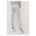 Kalhoty adidas GM8735 dámské, šedá barva, s aplikací