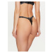 Dámské tanga 164282 4R221 00020 černé - Emporio Armani