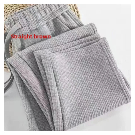 Dámské volné kalhoty s vysokým pasem a vzorem