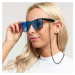 Urban Classics 103 Chain Sunglasses Black/ Blue