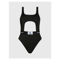 Calvin Klein CUT OUT ONE PIECE Dámské plavky L KW0KW02357BEH