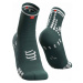 Compressport RACE V3.0 RUN HI Běžecké ponožky, tmavě zelená, velikost