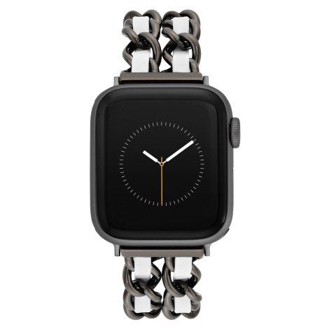 Dámský řemínek Steve Madden v kombinaci ocel a veganská kůže pro Apple Watch 38/40/41mm, WS/1001