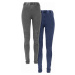 Urban Classics / Pre-Pack Ladies Denim Jersey Leggings 2-Pack darkgrey + indigo