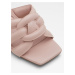 Světle růžové dámské pantofle na podpatku ALDO Maria