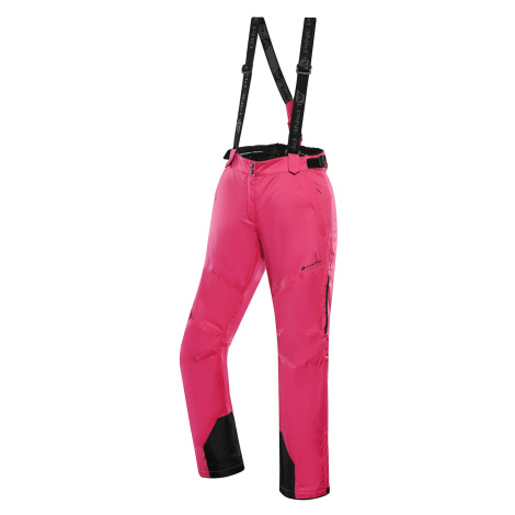 Dámské lyžařské kalhoty Alpine Pro OSAGA - růžová
