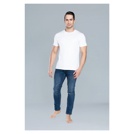 Tričko Ikar s krátkým rukávem - bílé Italian Fashion