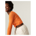 Oranžové dámské sportovní tričko s příměsí vlny Marks & Spencer