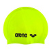 Plavecká čepice Arena Classic Silicone fluo zelená