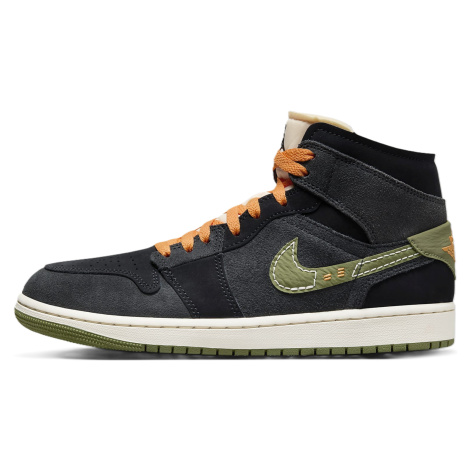 Jordan 1 Mid SE Craft Anthracite Light Olive