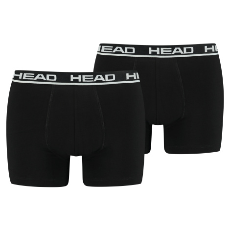 2PACK pánské boxerky HEAD černé