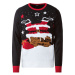 LIVERGY® Pánský vánoční svetr (černá )